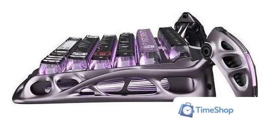 Клавиатура Gravastar Mercury V75 Pro Iron Purple (GravaStar x Gateron Magnetic Jade Pro) - Изображение №3 — Интернет-магазин Time-Shop