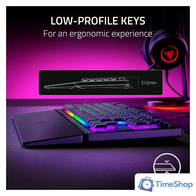 Клавиатура Razer Ornata V3 TKL - Изображение №7 — Интернет-магазин Time-Shop