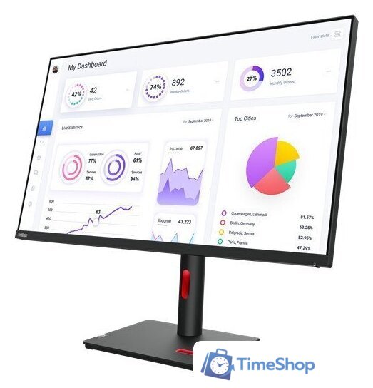 Монитор Lenovo ThinkVision T32p-30 63D2GAT1EU - Изображение №3 — Интернет-магазин Time-Shop