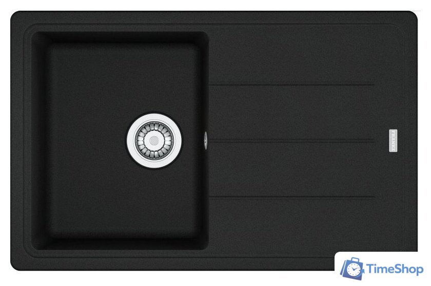 Кухонная мойка Franke Basis BFG 611-78 114.0676.298 (матовый черный) - Изображение №1 — Интернет-магазин Time-Shop
