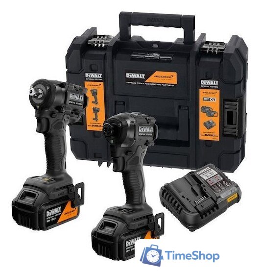 DeWalt DCK2224MP2T-QW (винтоверт, гайковерт, 2 АКБ, кейс) - Изображение №1 — Интернет-магазин Time-Shop