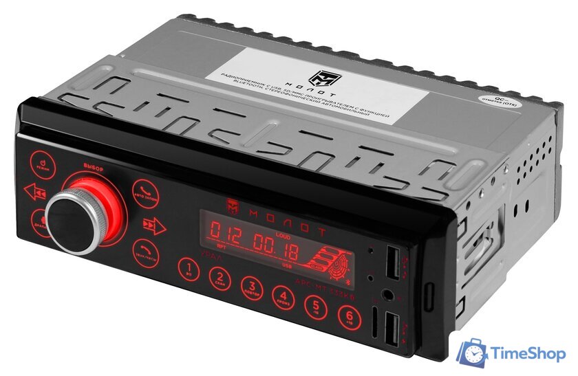 USB-магнитола Урал Молот АРС-МТ 333К - Изображение №1 — Интернет-магазин Time-Shop