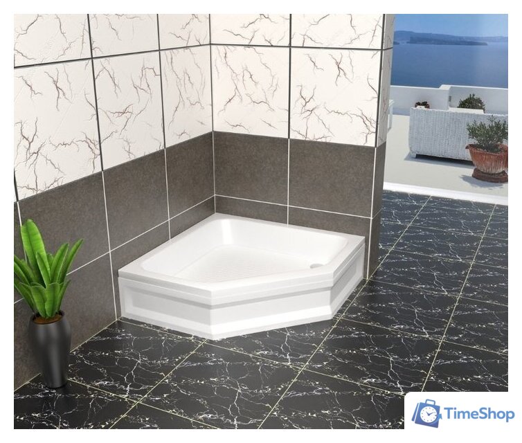 Душевой поддон RGW BT/CL-S 100x100 - Изображение №3 — Интернет-магазин Time-Shop