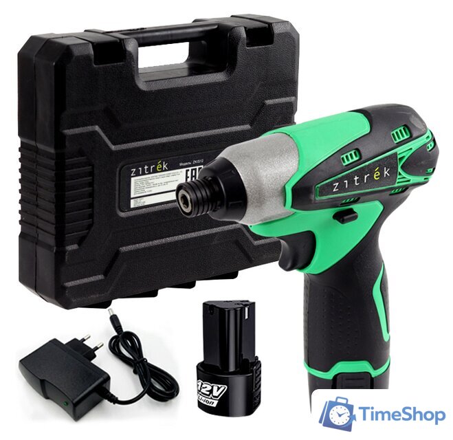 Гайковерт Zitrek ZKIS12 063-4402 (с 2-мя АКБ, кейс) - Изображение №1 — Интернет-магазин Time-Shop