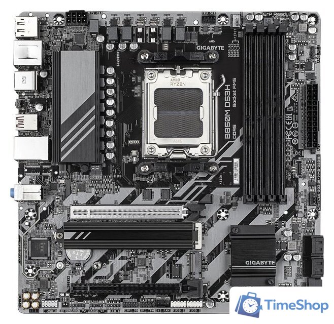 Материнская плата Gigabyte B850M DS3H (rev. 1.0) - Изображение №1 — Интернет-магазин Time-Shop