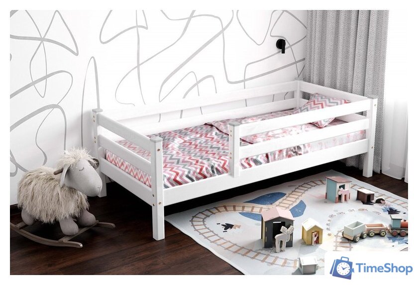 Кровать Мебельград Софи (белый/полупрозрачный) - Изображение №3 — Интернет-магазин Time-Shop