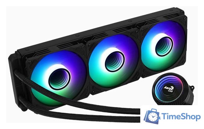 Система жидкостного охлаждения для процессора AeroCool Mirage L360 (черный) - Изображение №2 — Интернет-магазин Time-Shop