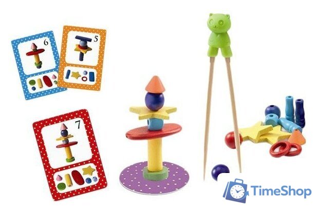 Настольная игра Djeco Тотем Зен 08454 - Изображение №2 — Интернет-магазин Time-Shop