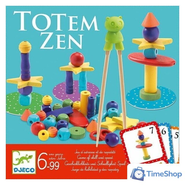 Настольная игра Djeco Тотем Зен 08454 - Изображение №1 — Интернет-магазин Time-Shop