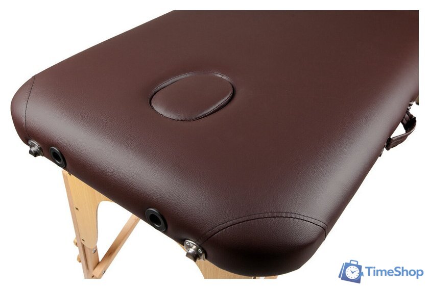 Массажный стол Atlas Sport складной 2-с деревянный 70 см (коричневый) - Изображение №3 — Интернет-магазин Time-Shop