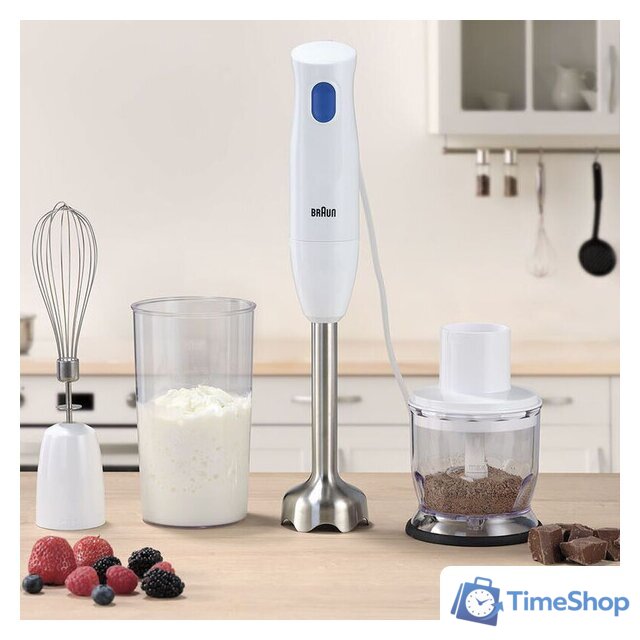 Погружной блендер Braun MultiQuick MQ10.202M WH - Изображение №2 — Интернет-магазин Time-Shop