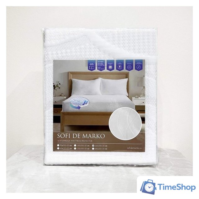 Защитный наматрасник Sofi De MarkO Silver Ions 180х200 Н-180х200-СИ - Изображение №9 — Интернет-магазин Time-Shop