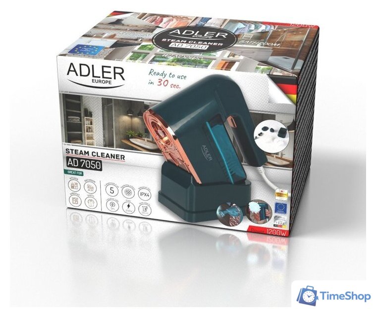 Пароочиститель Adler AD 7050 - Изображение №17 — Интернет-магазин Time-Shop