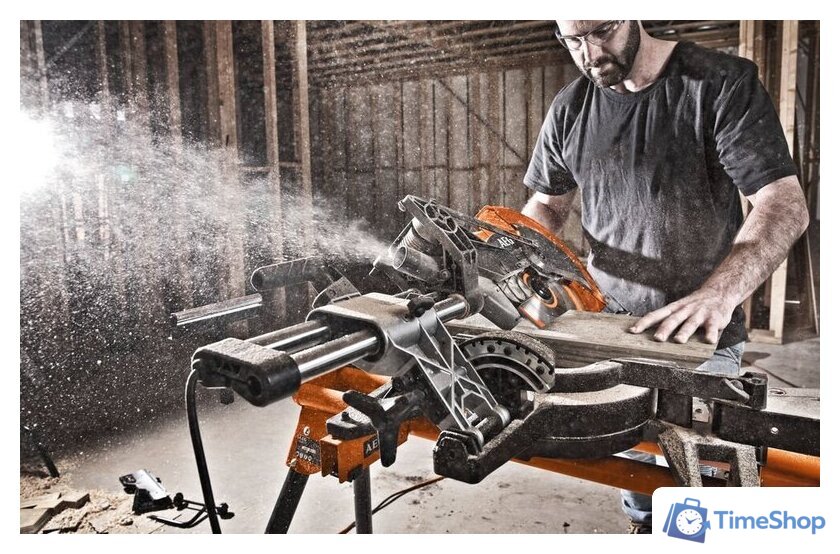 Торцовочная пила AEG Powertools PS254DBE - Изображение №8 — Интернет-магазин Time-Shop