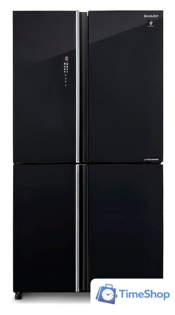 Четырёхдверный холодильник Sharp SJ-GP780D-BK - Изображение №1 — Интернет-магазин Time-Shop