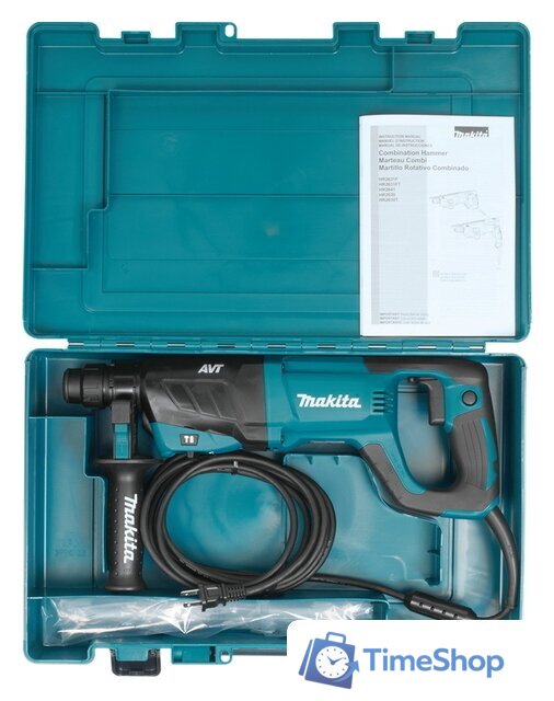 Перфоратор Makita HR2641 - Изображение №10 — Интернет-магазин Time-Shop