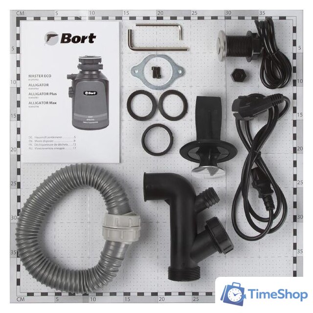 Измельчитель пищевых отходов Bort Alligator Plus - Изображение №8 — Интернет-магазин Time-Shop