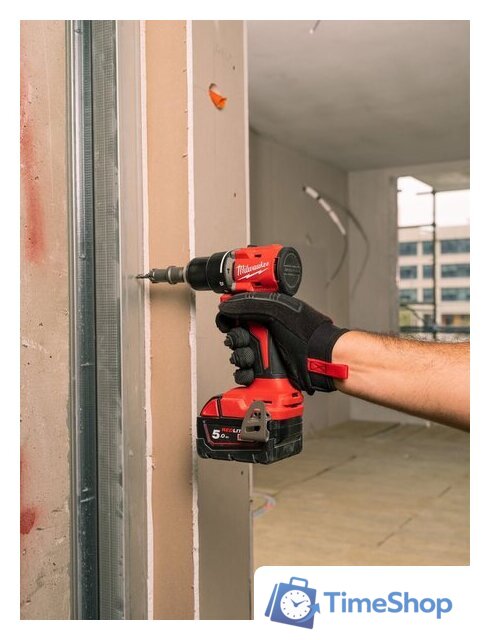 Ударная дрель-шуруповерт Milwaukee M18 BLPDRC-402C 4933492824 (с 2-мя АКБ 4 Ач, кейс) - Изображение №13 — Интернет-магазин Time-Shop