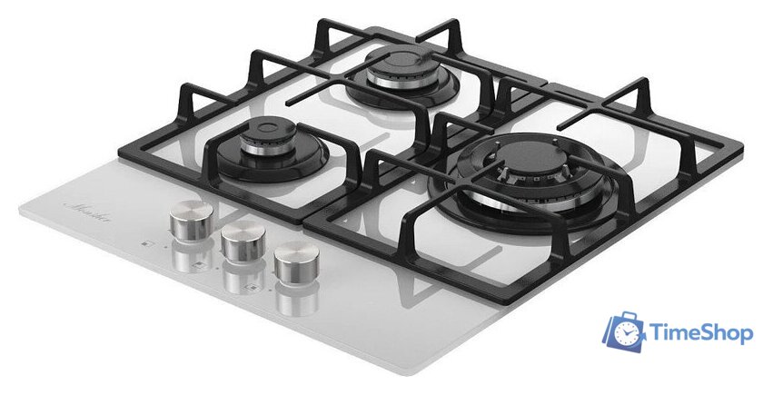 Варочная панель Monsher MGG 43 Blanc - Изображение №2 — Интернет-магазин Time-Shop