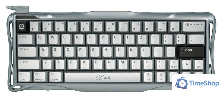 Клавиатура Gravastar Mercury V60 Pro Deluxe Edition Chrome Silver (GravaStar UFO Magnetic) - Изображение №3 — Интернет-магазин Time-Shop