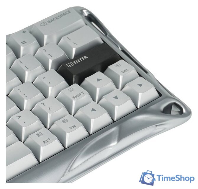 Клавиатура Gravastar Mercury V60 Pro Deluxe Edition Chrome Silver (GravaStar UFO Magnetic) - Изображение №5 — Интернет-магазин Time-Shop