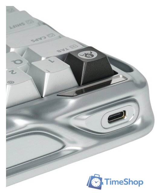 Клавиатура Gravastar Mercury V60 Pro Deluxe Edition Chrome Silver (GravaStar UFO Magnetic) - Изображение №9 — Интернет-магазин Time-Shop