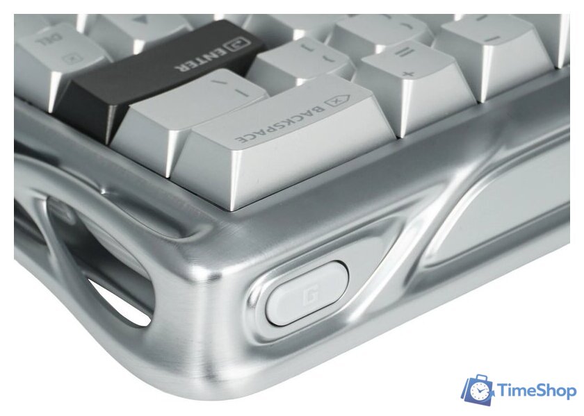 Клавиатура Gravastar Mercury V60 Pro Deluxe Edition Chrome Silver (GravaStar UFO Magnetic) - Изображение №8 — Интернет-магазин Time-Shop