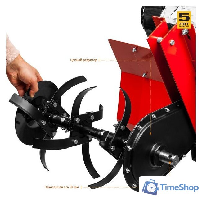 Мотокультиватор бензиновый Зубр МКТ-200 - Изображение №7 — Интернет-магазин Time-Shop