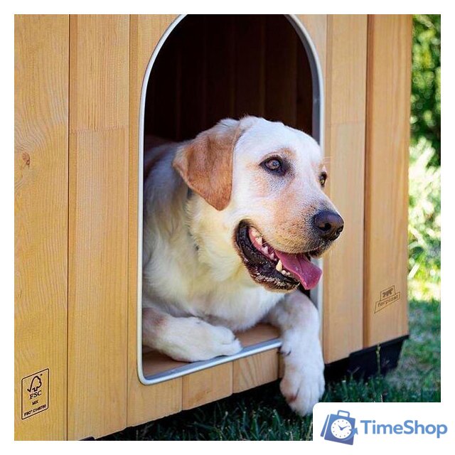 Будка Ferplast Domus Extra Large 87004000 - Изображение №10 — Интернет-магазин Time-Shop