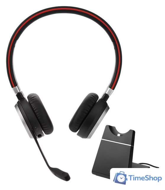 Офисная гарнитура Jabra Evolve 65 SE MS Stereo Stand - Изображение №1 — Интернет-магазин Time-Shop
