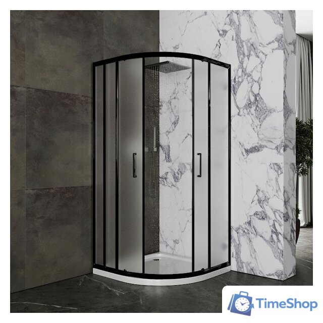 Душевой уголок Roxen Santi 55020-90BC 90х90 (матовое стекло) - Изображение №7 — Интернет-магазин Time-Shop