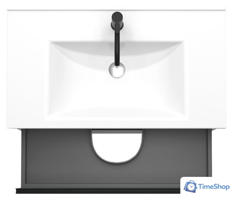  ЗОВ Тумба под умывальник Парма 70 P70LAN0MAMC1B (антрацит/аттик) - Изображение №2 — Интернет-магазин Time-Shop