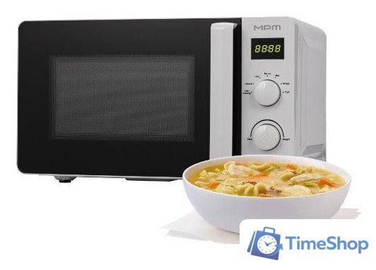 Микроволновая печь MPM MPM-20-KMG-03/W - Изображение №3 — Интернет-магазин Time-Shop
