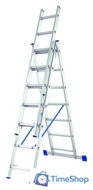 Лестница-стремянка СибрТех 97817 3x7 ступеней - Изображение №1 — Интернет-магазин Time-Shop