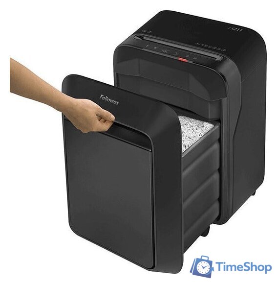 Шредер Fellowes Powershred LX211 (черный) - Изображение №4 — Интернет-магазин Time-Shop