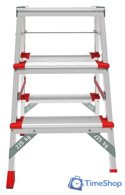 Лестница-стремянка Новая высота NV 3127 (2x3 ступени) - Изображение №4 — Интернет-магазин Time-Shop