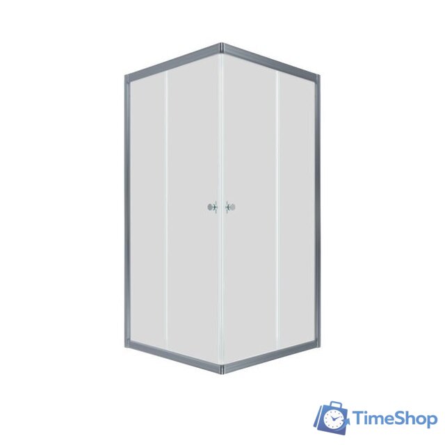 Душевой уголок Triton Вента-Хром-Вельвет 90х90 (без поддона) - Изображение №1 — Интернет-магазин Time-Shop