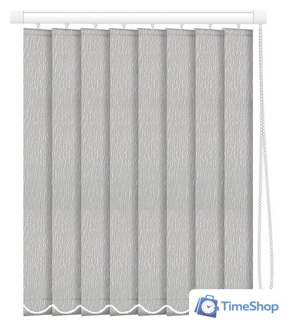 Жалюзи вертикальные АС МАРТ Перл 3646 270x140 (серый) - Изображение №1 — Интернет-магазин Time-Shop