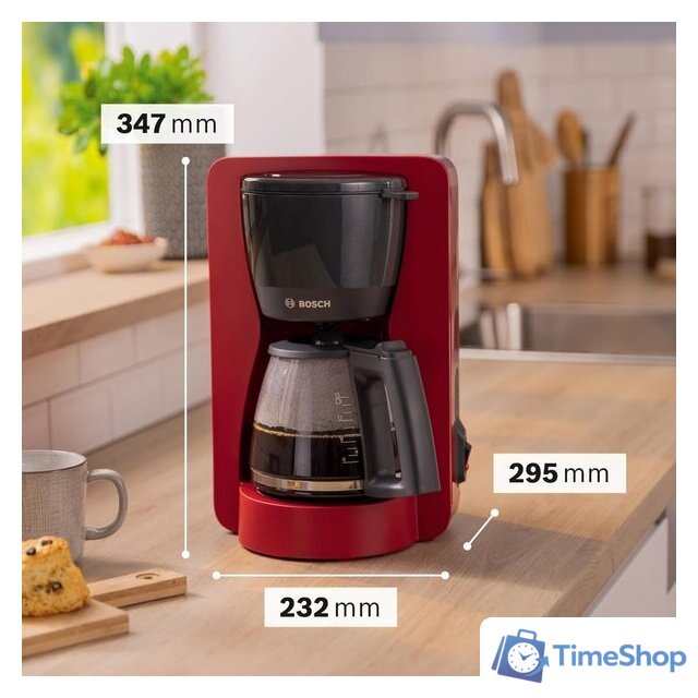 Капельная кофеварка Bosch MyMoment TKA2M114 - Изображение №2 — Интернет-магазин Time-Shop