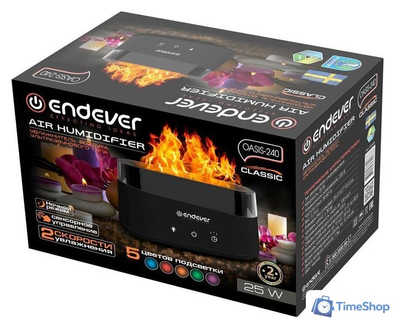 Увлажнитель воздуха Endever Oasis-240 - Изображение №10 — Интернет-магазин Time-Shop