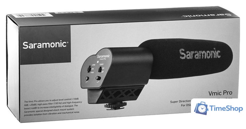 Проводной микрофон Saramonic Vmic Pro - Изображение №4 — Интернет-магазин Time-Shop