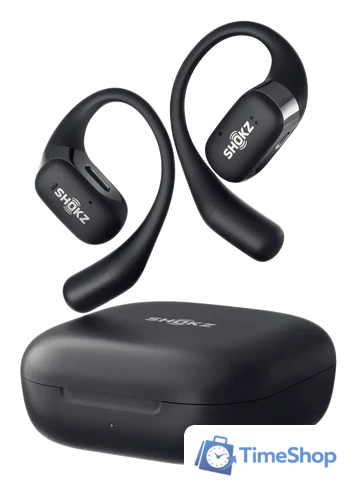 Наушники Shokz OpenFit (черный) - Изображение №1 — Интернет-магазин Time-Shop