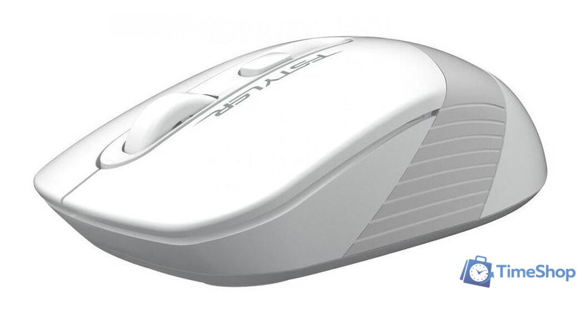 Мышь A4Tech Fstyler FG10S (белый/серый) - Изображение №5 — Интернет-магазин Time-Shop