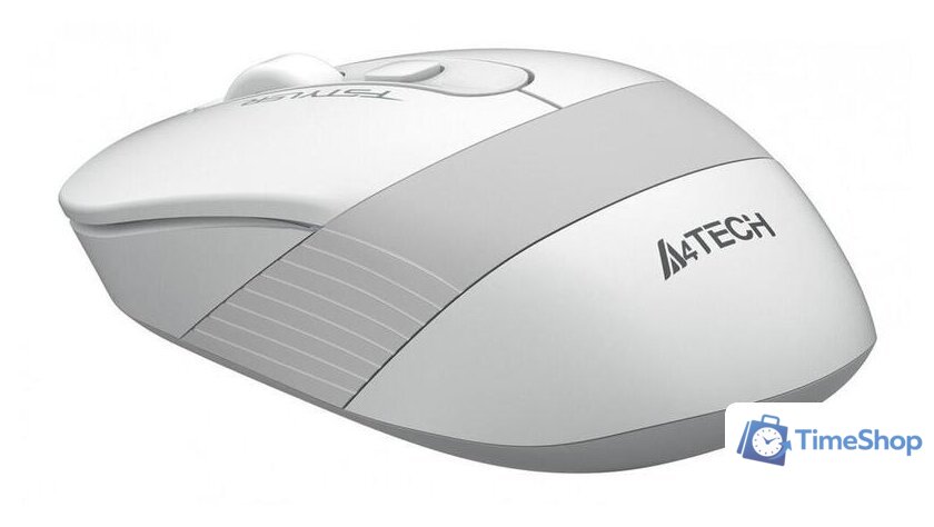 Мышь A4Tech Fstyler FG10S (белый/серый) - Изображение №4 — Интернет-магазин Time-Shop