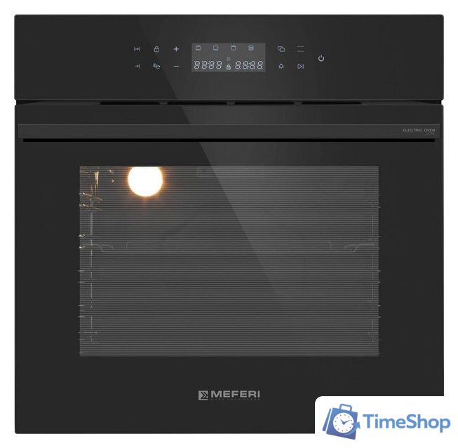 Электрический духовой шкаф Meferi MEO606BK Light - Изображение №2 — Интернет-магазин Time-Shop