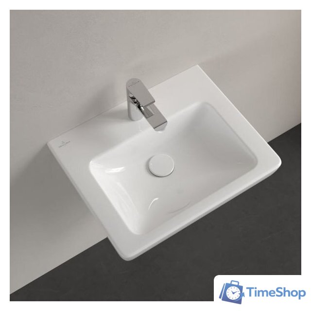 Умывальник Villeroy & Boch Subway 2.0 73155001 - Изображение №4 — Интернет-магазин Time-Shop