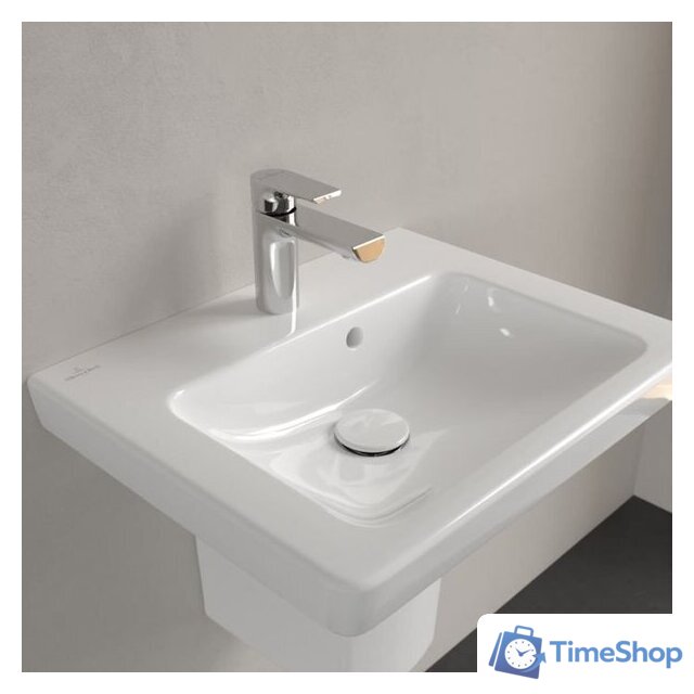 Умывальник Villeroy & Boch Subway 2.0 73155001 - Изображение №6 — Интернет-магазин Time-Shop