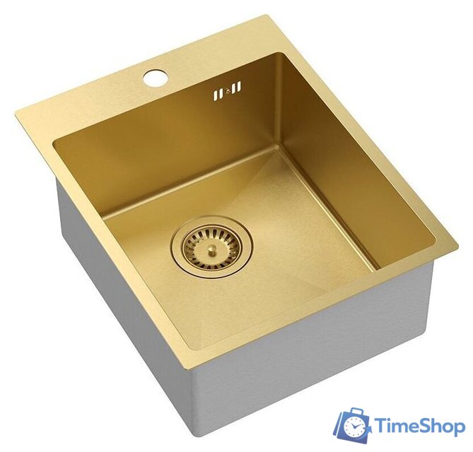 Кухонная мойка Quadron HB4050PVDBSG1 - Изображение №1 — Интернет-магазин Time-Shop