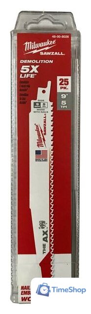 Набор пильных полотен Milwaukee 48008026 (25 предметов) - Изображение №1 — Интернет-магазин Time-Shop