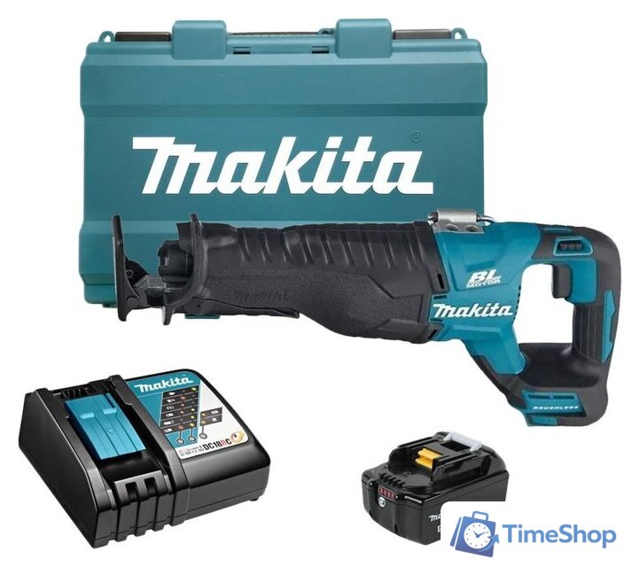 Сабельная пила Makita DJR187RT (с 1-им АКБ, кейс) - Изображение №1 — Интернет-магазин Time-Shop